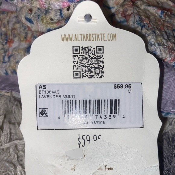 Altar’d State Elysia Floral Top - Picture 7 of 7